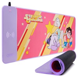 Alfombrilla gaming con cargador inalambrico Steven Universe