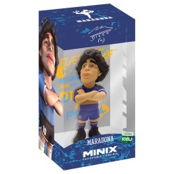 Figura minix maradona amarillo azul 12 cm