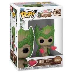 Funko pop marvel: we are groot groot como bruja escarlata 79518