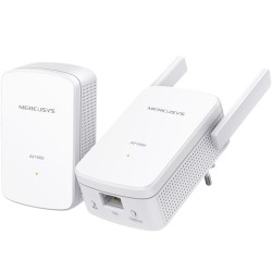 Kit de repetidores wifi mercusys mp510 kit av1000 gigabit - 300mbps - pack 2 unidades