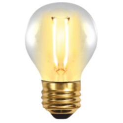 Bombilla led silver electronic filamento edison esferica 2w 25w - e27 - 2.200k - 320º - 150 lm - luz extra calida - a+