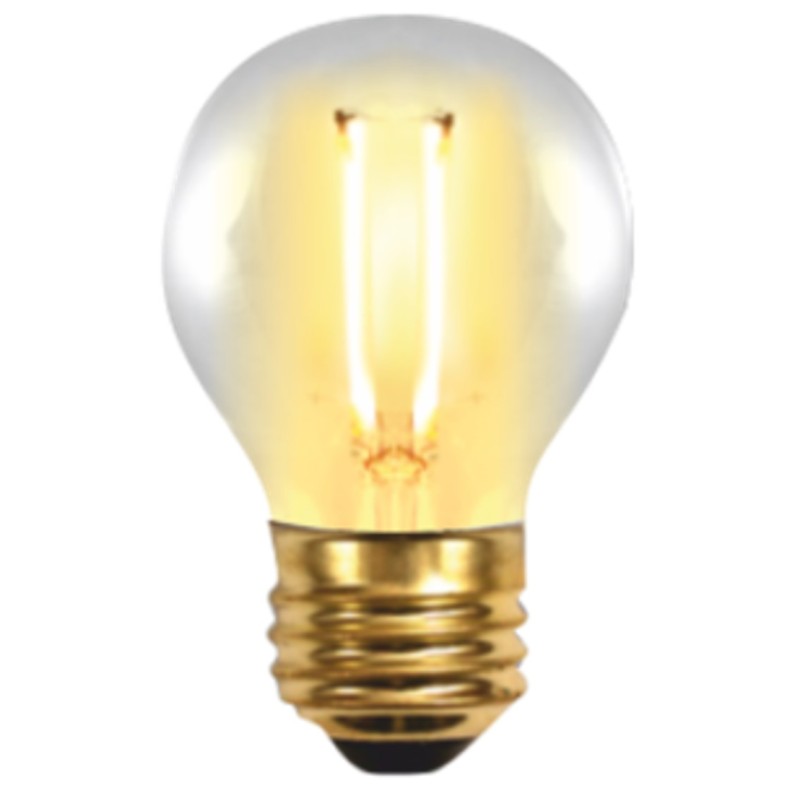 Bombilla led silver electronic filamento edison esferica 2w 25w - e27 - 2.200k - 320º - 150 lm - luz extra calida - a+