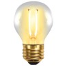 Bombilla led silver electronic filamento edison esferica 2w 25w - e27 - 2.200k - 320º - 150 lm - luz extra calida - a+