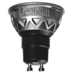 Bombilla led pro silver electronics dicroica 5w 60w - gu10 - 3000k - 38º - 470 lm - luz calida - a+
