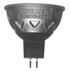 Bombilla led pro silver electronics dicroica 5w 60w - gu5.3 - 12v - 3000k - 38º - 470 lm - luz calida - a+