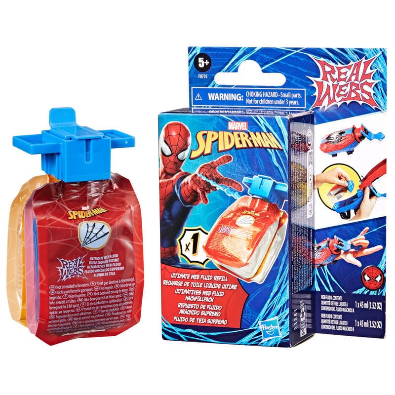Hasbro marvel spiderman real webs refil pack