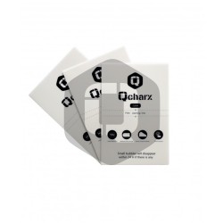 Laminas de proteccion frontales qcharx hidrogel hd qx1 lite 10 unidades