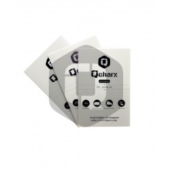 Laminas de proteccion frontales qcharx hidrogel autoreparación qx1 lite 25 unidades