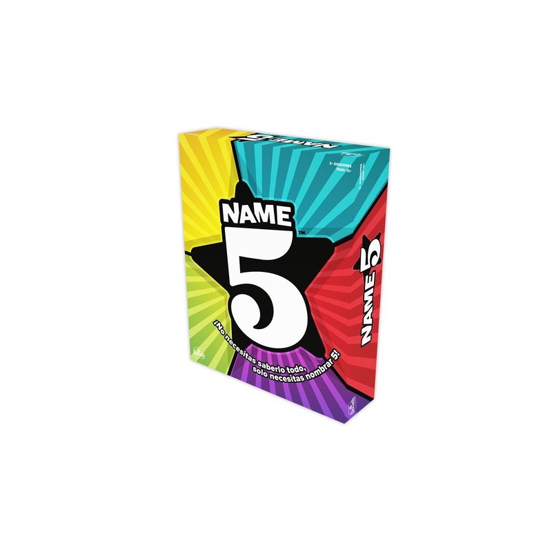 Juego de mesa name 5 big box