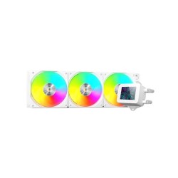 Kit refrigeracion liquida mars gaming mlvision360w argb 3x 120mm blanco