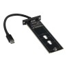 Carcasa startech para ssd m.2 usb tipo c