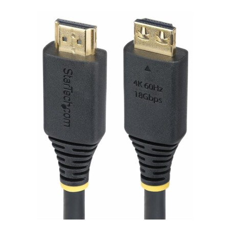 Cable hdmi 4k startech 1.8m - macho - macho - negro