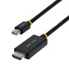 Cable mini dp a hdmi startech 1m - macho - macho - negro