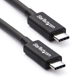 Cable usb tipo c startech 0.5m - macho - macho - negro