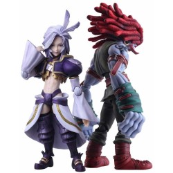 Figura square enix final fantasy ix bring arts kuja & amarant coral