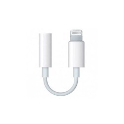 Adaptador apple lightning a jack 3.5mm macho - hembra