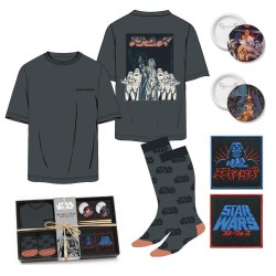 Camiseta corta single jersey set star wars m