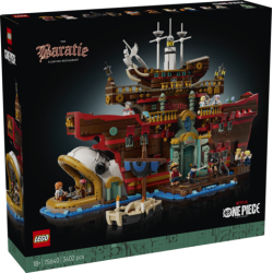 Lego one piece restaurante flotante baratie