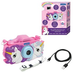 Camara digital infantil con proteccion Unicornio
