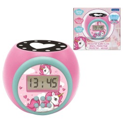 Despertador con proyector Unicornio