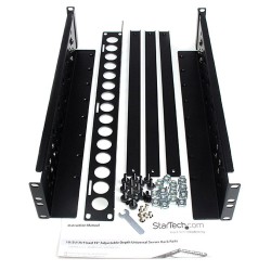 Carriles rack startech 2u 19 pulgadas