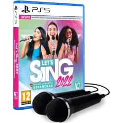 Let's Sing 2022 (Incluye Canciones En Español) + 2 Microfonos (PS5)