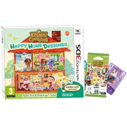ANIMAL CROSSING: HAPPY HOME DESIGNER + 1 TARJETA AMiiBO (3DS)