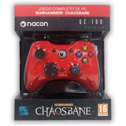 Nacon PC Controller Gc-100Xf Red (Rojo) +Warhammer Chaosbane (Ciab)