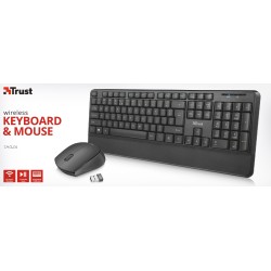 Trust Wireless Keyboard & Mouse Thoza