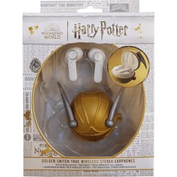 Lazerbuilt Golden Snitch True Wireless Earphones Harry Potter
