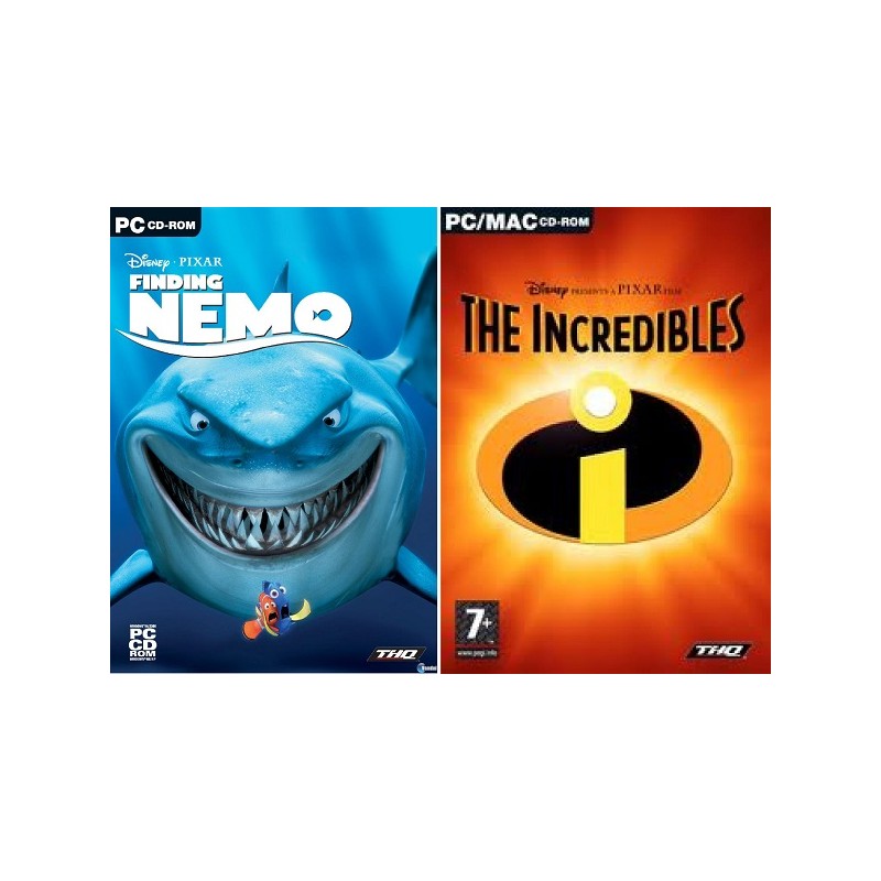 Buscando A Nemo + Los Increibles (PC)