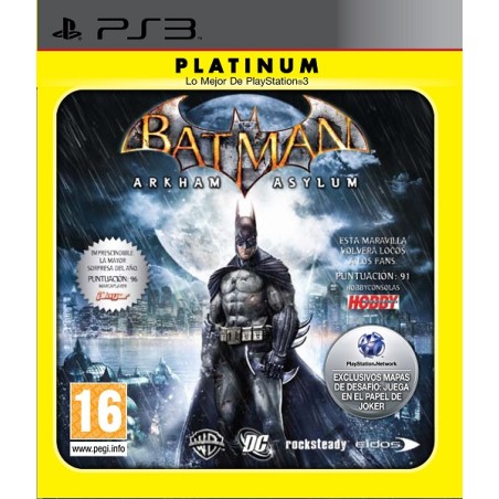 Batman: Arkham Asylum (Platinum) (PS3)