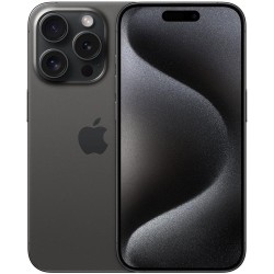 Telefono movil smartphone apple iphone 15 pro 5g - 256gb - 6.1 pulgadas negro Reacondicionado