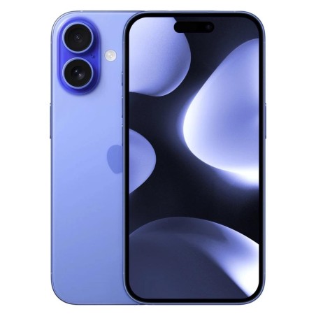 Telefono movil smartphone apple iphone 16 5g - 128gb - 6.1 pulgadas azul Reacondicionado
