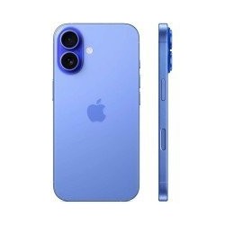 Telefono movil smartphone apple iphone 16 5g - 128gb - 6.1 pulgadas azul Reacondicionado