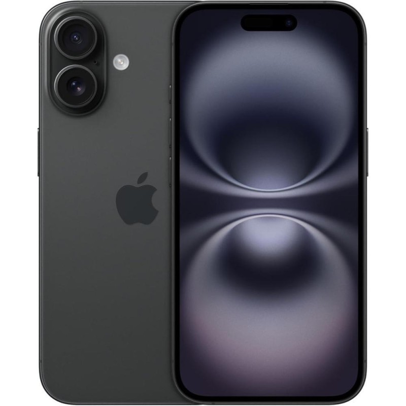 Telefono movil smartphone apple iphone 16 5g - 256gb - 6.1 pulgadas negro Reacondicionado ab