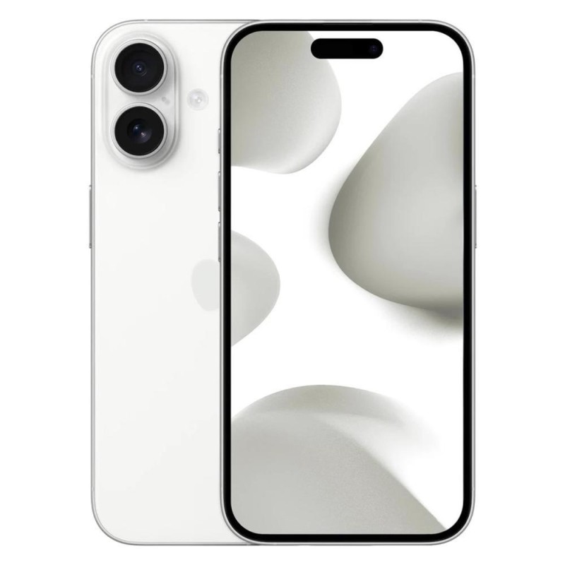 Telefono movil smartphone apple iphone 16 5g - 512gb - 6.1 pulgadas blanco Reacondicionado