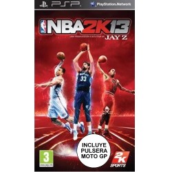NBA 2K13 + Pulsera Moto Gp (PSP)
