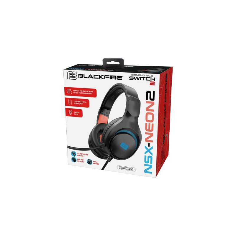 Blackfire Wired Headset Nsx-Neon2 ( Switch / Oled )