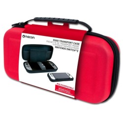 Nacon Rigid Transport Case Red ( Switch 2 / Switch / Oled / Lite )