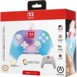 Power A Advantage Wired Controller Lumectra White (Blanco)