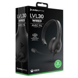 Pdp Wired Headset Lvl 30 (Gris)