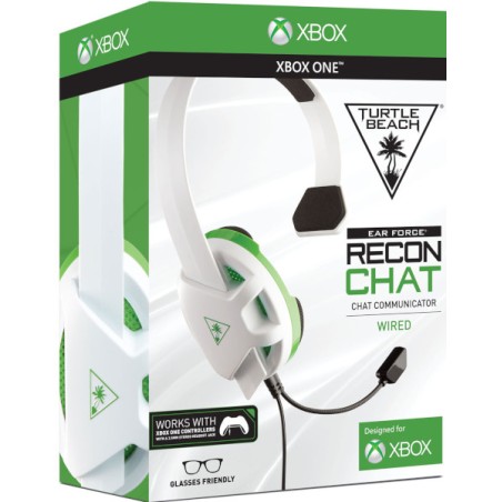 Turtle Beach Chat Headset Recon Whitte (Blanco) (XBONE)