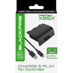 Blackfire Charge & Play For Controller + Cable Usb 1,2 M