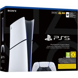 Consola White Digital Slim Edition + Dualsense (825 Gb)