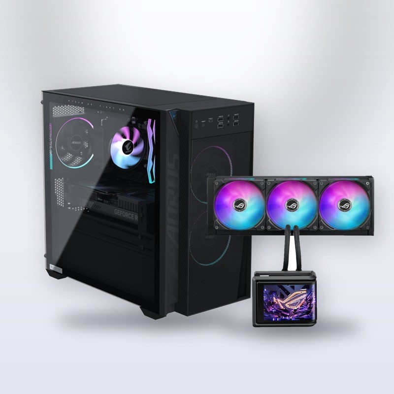 Montaje de PC gaming con refrigeración líquida